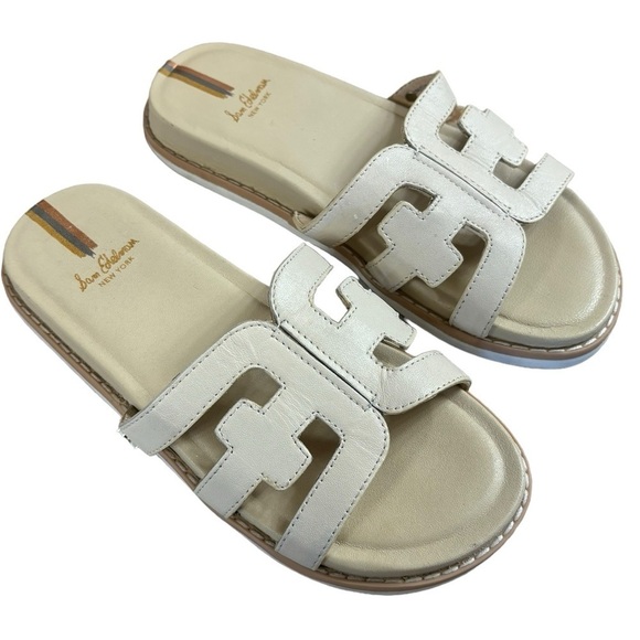 Sam Edelman Valeri Mini Children’s Youth Size 2 White Gold Girly Softgirl Preppy - Picture 1 of 12